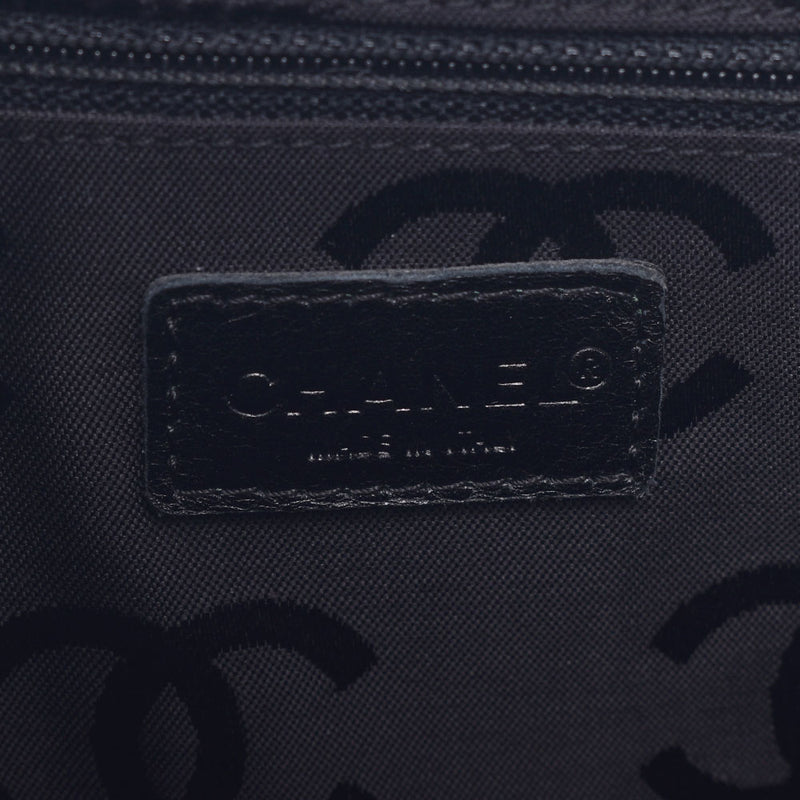 CHANEL Chanel Wild Stitch Black Women's Curf Boston Bag A-Rank Used Sinkjo