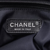 CHANEL Chanel Parylvia ritz Tote MM Black Unisex Calf/Canvas Tote Bag A Rank Used Ginzo