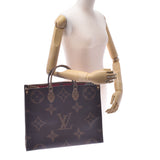 Louis Vuitton Louis Vuitton Giant Monogram在Zago GM Reverse Brown M45320 UniSEX Monogram反向帆布2way包新的Sanko