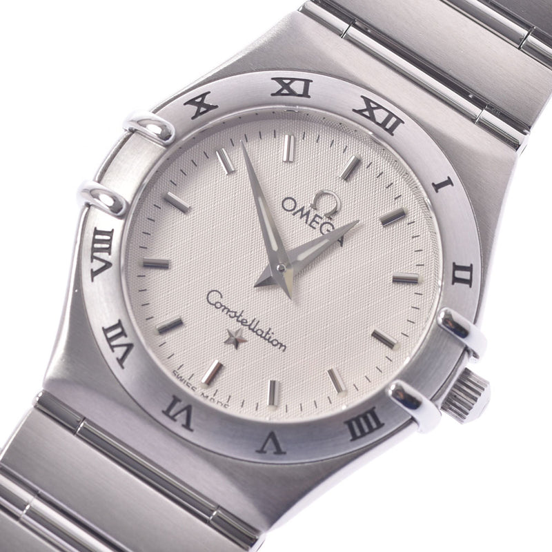 OMEGA Omega Constellation 1572.30 Ladies: SS Clock, White, White, A Rank, Rank, Used, Silver.