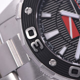 Tag Heuer Tag Hoyer Aqua Raiser Diving Flag Outlet WAJ211A Men's SS Watch Automatic Wound Black Table A-Rank Used Sinkjo