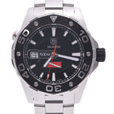 Tag Heuer Tag Hoyer Aqua Raiser Diving Flag Outlet WAJ211A Men's SS Watch Automatic Wound Black Table A-Rank Used Sinkjo