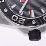 Tag Heuer Tag Hoyer Aqua Raiser Diving Flag Outlet WAJ211A Men's SS Watch Automatic Wound Black Table A-Rank Used Sinkjo