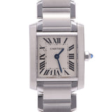 Cartier Cartier Tank Française SM W51008Q3 Women's SS Watch Quartz Eyevoly Type A Rank Used Silgrin