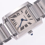 Cartier Cartier Tank Française SM W51008Q3 Women's SS Watch Quartz Eyevoly Type A Rank Used Silgrin