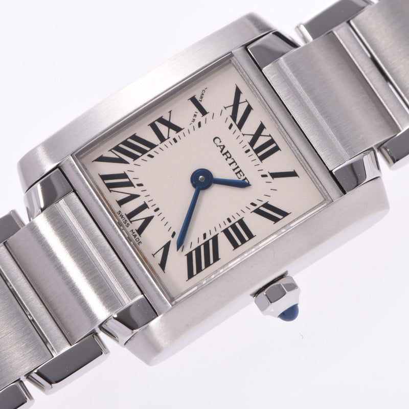 カルティエタンク フランセーズSM レディース 腕時計 W51008Q3 CARTIER 中古 – 銀蔵オンライン