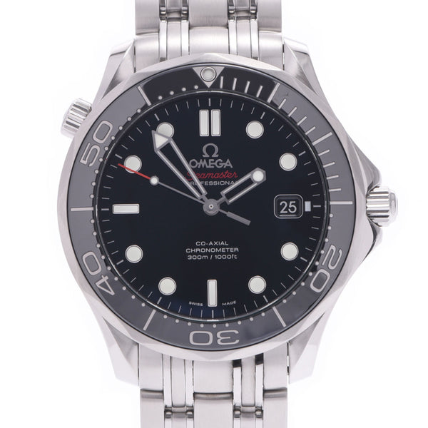 Omega Omega Seamaster Professional 300 Corasal 212.30.41.20.01.003男士SS手表黑色桌子A-Rank使用的水池