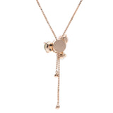 CELINE Celine Ladies K18YG/Diamond/Moonstone Necklace A Rank Used Ginzo