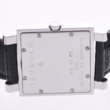 BVLGARI Bvlgari Cuadrado SQ29GSD Ladies SS/Leather Watch Quartz Black Dial A Rank Used Ginzo