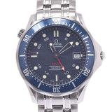 Omega Omega Seamaster 300 Corashal GMT 2535.80男士SS手表自动当前海军拨号使用水池