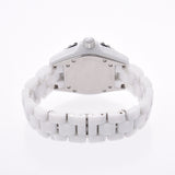 CHANEL Chanel J12 33mm 12P diamond H1628 Boys white ceramic /SS watch quartz white clockface A rank used silver storehouse