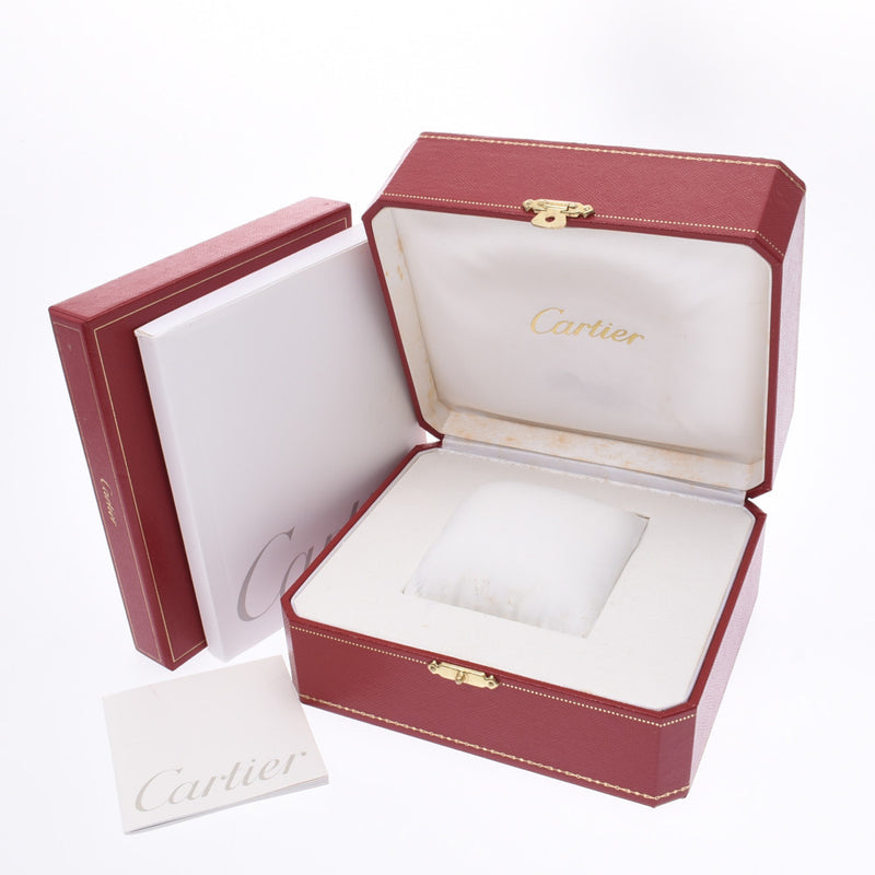 CARTIER カルティエ パシャC メンズ SS 腕時計 自動巻き ピンク文字盤 Aランク 中古 銀蔵