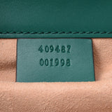GUCCI Gucci Padlock Chain Shoulder Bag Green Gold Bracket 409487 Women's Curf Shoulder Bag A-Rank Used Sinkjo