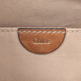 Chloe Chloe Sam Tote Bag Brown Ladies Curf Handbags AB Rank Used Silgrin