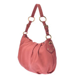 【Financial Sale】 Prada Prada One Shoulder Bag Amber Color Gold Bracket Women's Calaf Semi-Shoulder Bag A-Rank Used Sinkjo