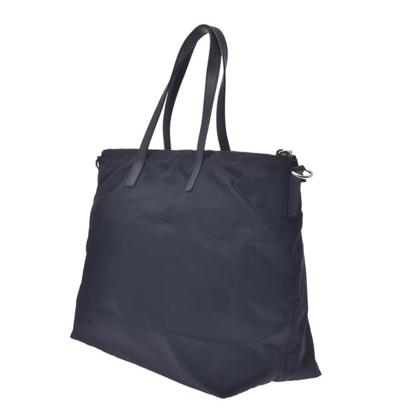 【Financial sales sale】 Prada Prada 2way bag black 2VG024 Unisex nylon / leather handbag A rank used sinkjo