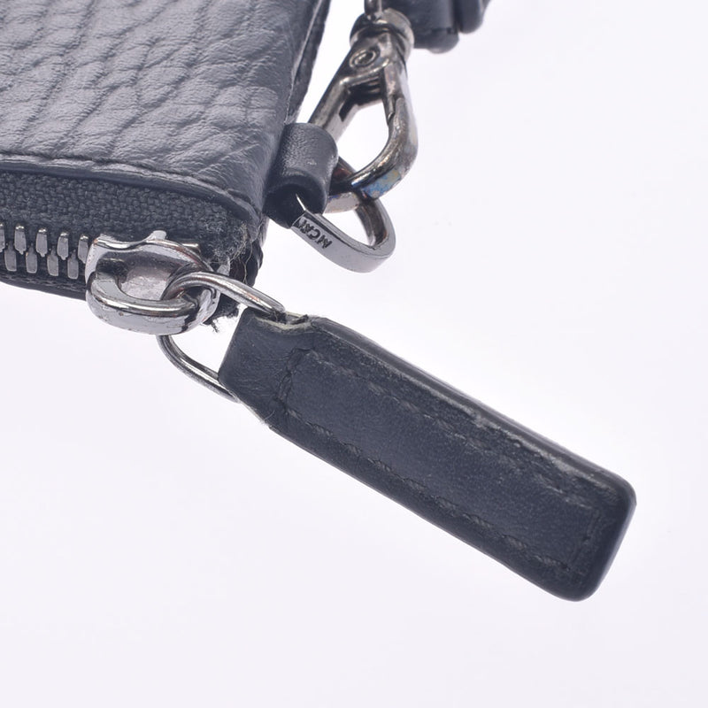 [Financial sales] MCM MCM Mini Black Unisex Curf Clutch Bag A Rank Used Silgrin