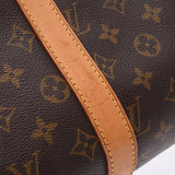 LOUIS VUITTON Louis Vuitton Monogram Keepall 45 Brown M41428 Unisex Monogram Canvas Leather Boston Bag B Rank Used Ginzo