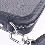 【Financial sales sale】 Louis Vuitton Louis Vuitton Epid Dandy Wallet Black M64000 Men's Epires Travel Case A Rank Used Silgrin