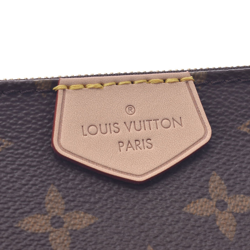LOUIS VUITTON Louis Vuitton Monogram Myrti Pochette Accessoire Brown M44840 Ladies Monogram Canvas Shoulder Bag Shindou Used Ginzo