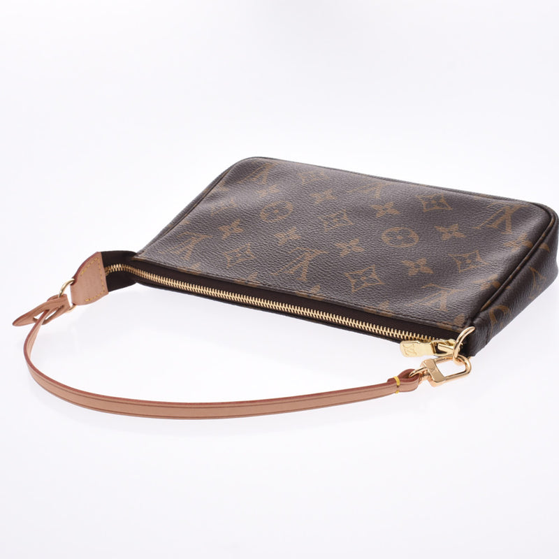 Louis Vuitton Monogram pochette axe soir brown M51980 Womens Monogram canvas accessory pouch