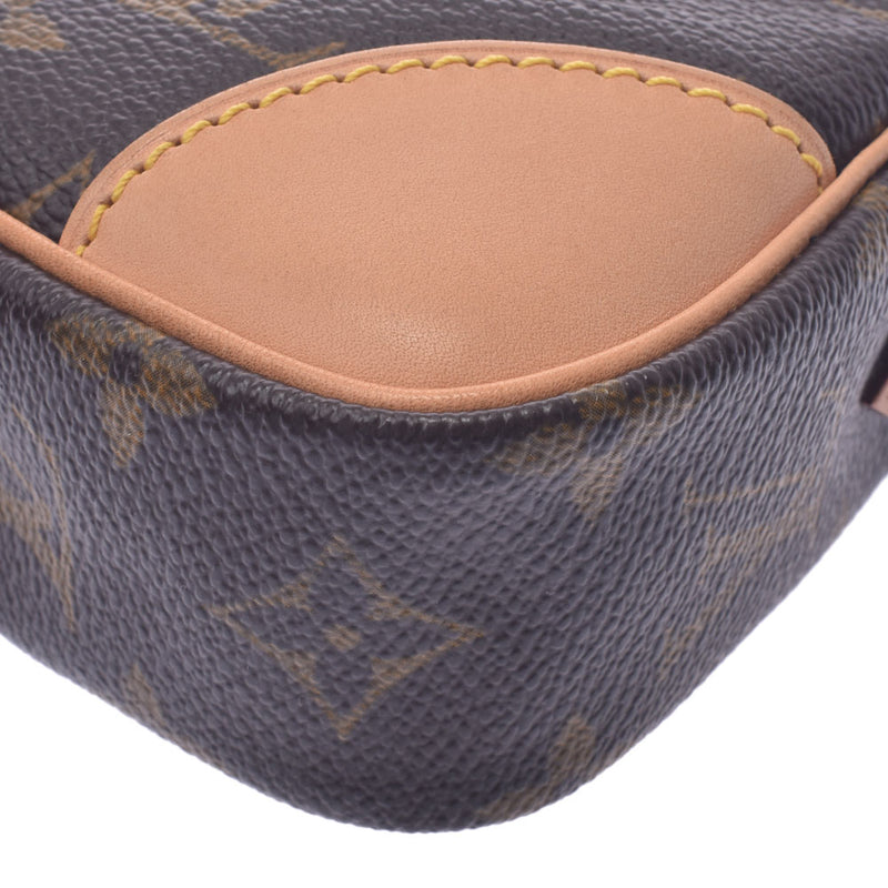 Louis Vuitton Louis Vuitton Monogram Mally Dragon Ne-Wrap Brown M51825男士Monogram Canvas第二包A-Rank使用Silgrin