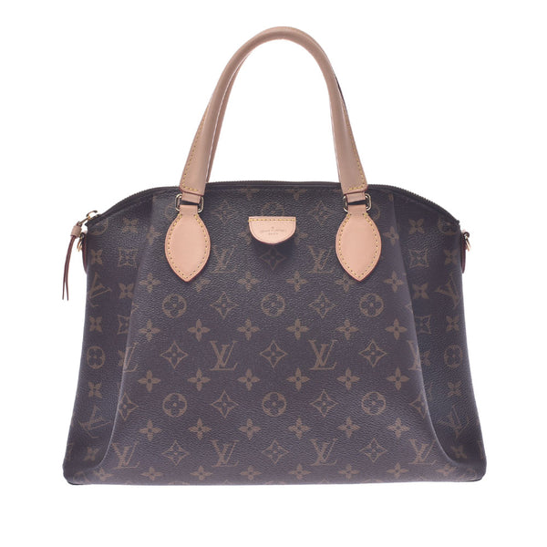 LOUIS VUITTON ルイヴィトン モノグラム リボリー MM 2WAYバッグ ブラウン M44546 レディース モノグラムキャンバス ハンドバッグ 新同 中古 銀蔵