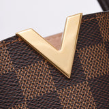 LOUIS VUITTON ルイヴィトン ダミエ ケンジントン 2WAYバッグ ブラウン N41435 レディース ダミエキャンバス ハンドバッグ ABランク 中古 銀蔵