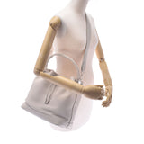 Louis Vuitton Louis Vuitton Noe PM White Ladies Triyon Leather Shoulder Bag A-Rank Used Silgrin