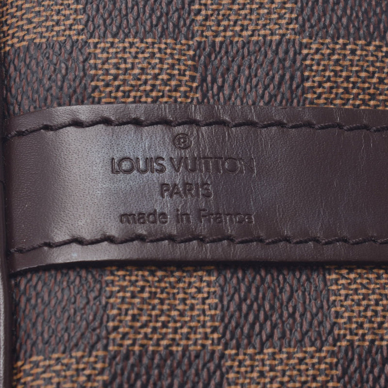 [Financial sales] Louis Vuitton Louis Vuitton Damier Ke Polvand Riere 55 Brown N41414 Unisex Damie Canvas Boston Bag A-Rank Used Silgrin