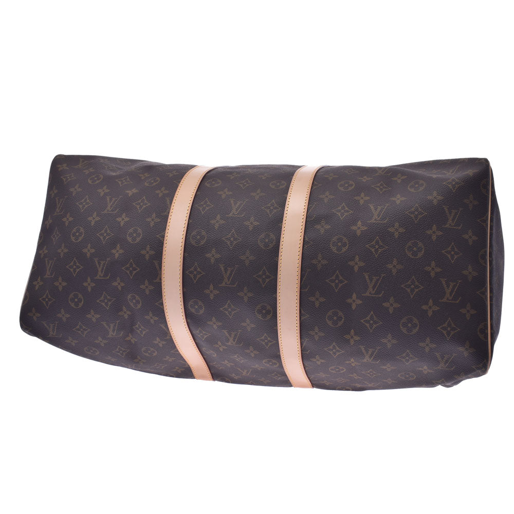 Louis Vuitton Keepall 55 14145 Brown Unisex Monogram Canvas Boston