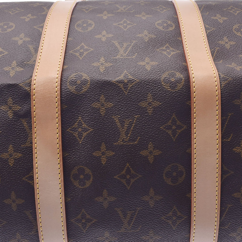 [Financial sales] Louis Vuitton Louis Vuitton Monogram Ke Pole 55 Brown M41424 Unisex Monogram Canvas Boston Bag New Sanko