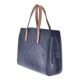 Louis Vuitton Louis Vuitton Verni Catalina BB Grand Blue M90051 Women's Monogram Verni Handbag A-rank used Silgrin