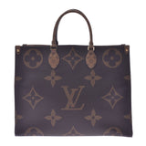 LOUIS VUITTON ルイヴィトン ジャイアントモノグラム オンザゴーGM リバース ブラウン M45320 ユニセックス モノグラムリバースキャンバス 2WAYバッグ 未使用 銀蔵