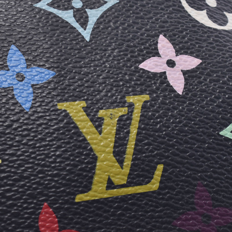 LOUIS VUITTON Louis Vuitton Multi-color Alma Black M92646 Ladies Monogram Multi-Color Handbag B Rank Used gonzo