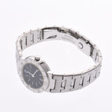 BVLGARI Bvlgari Bvlgari Bvlgari Bvlgari 23 BB23SS ladies SS watch Quartz Black Dial A Rank used silver stock