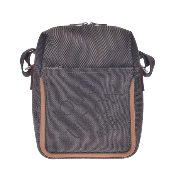 Louis Vuitton Louis Vuitton Damier Jean Citador PM Tail M93040 Men's Damie Gejan Canvas Shoulder Bag B Rank Used Silgrin