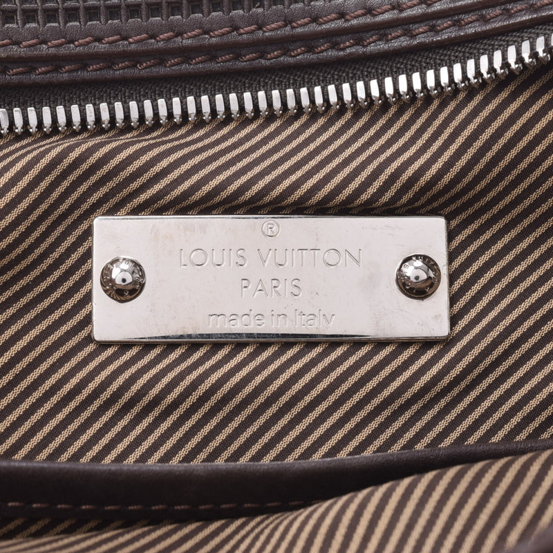 Louis Vuitton Louis Vuitton Cuire Baquia Torotor MM Brown Silver Bracket M95320 Men's Cuire Baquia Shoulder Bag B Rank Used Silgrin