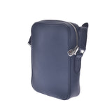 [Financial sales] Louis Vuitton Louis Vuitton Danoubu PM Navy M55168 Men's Trailon Leather Shoulder Bag New Sanko