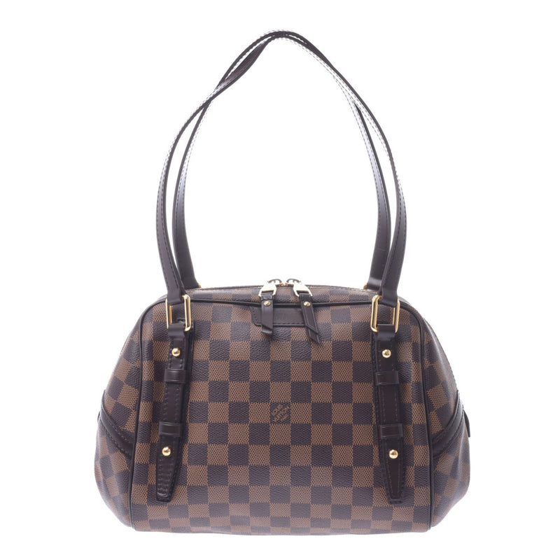 Louis Vuitton Louis Vuitton Damier Rivington PM Brown N41157 Women's Dumie Campbus Handbag A-Rank Used Sinkjo