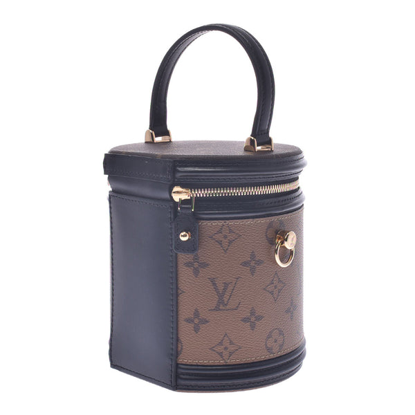 Louis Vuitton Louis Vuitton Monogram Revers Cannes Brown M43986女式组织倒车帆布2way袋A-Rank使用Silgrin