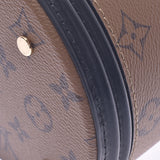 Louis Vuitton Louis Vuitton Monogram Revers Cannes Brown M43986女式组织倒车帆布2way袋A-Rank使用Silgrin