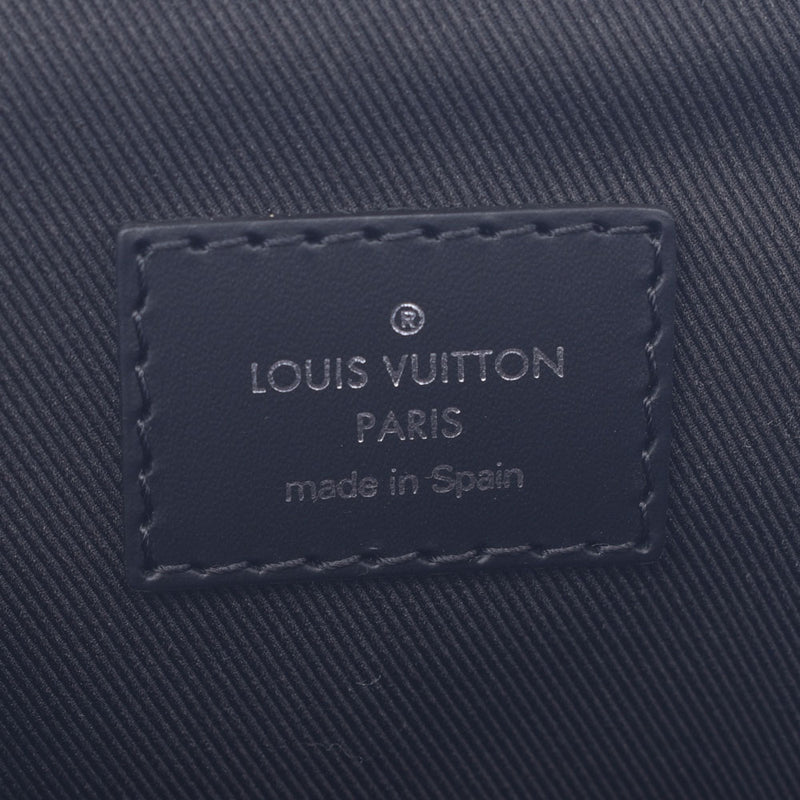 Louis Vuitton Louis Vuitton Damier Graphit District PM NM Black N41028 Men's Dumier Graphit Canvas Shoulder Bag Unused Silgrin