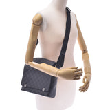 LOUIS VUITTON ルイヴィトン ダミエ グラフィット ディストリクトPM NM 黒 N41028 メンズ ダミエグラフィットキャンバス ショルダーバッグ 未使用 銀蔵
