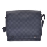 LOUIS VUITTON ルイヴィトン ダミエ グラフィット ディストリクトPM NM 黒 N41028 メンズ ダミエグラフィットキャンバス ショルダーバッグ 未使用 銀蔵