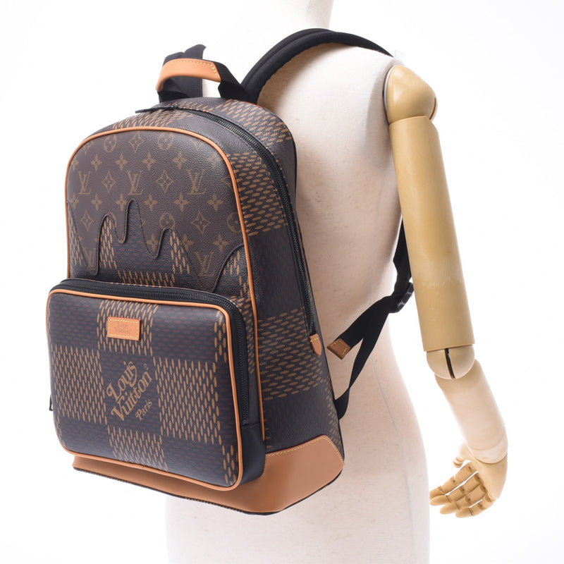 Louis Vuitton Campus Backpack NIGO Collaboration 14137 Brown