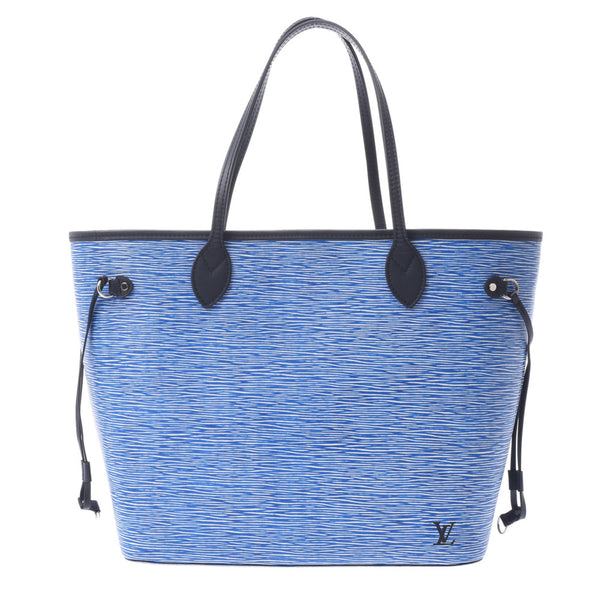 Louis Vuitton Louis Vuitton Epi Never Full MM Blue M51053 Unisex Epireser Tote Bag New Sanko