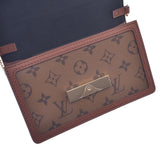 Louis Vuitton Louis Vuitton Monogram反向Dofine Camel / Brown M68746女装Monogram反向帆布2way包新销售银行