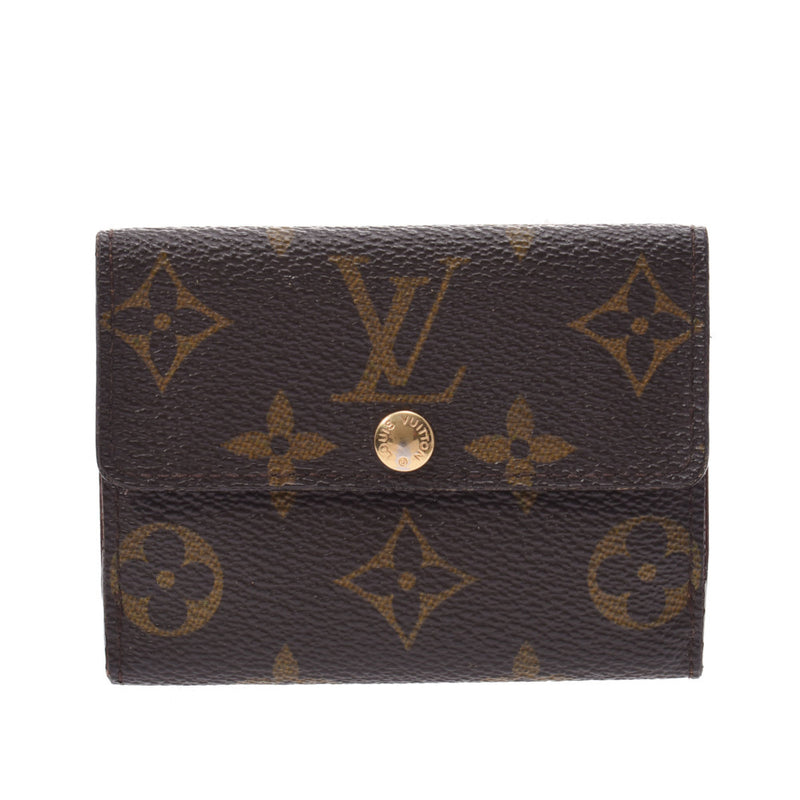 Louis Vuitton Louis Vuitton Monogram Rudlow Supres Brown M61927 UniSex Coin Case AB排名使用Silgrin