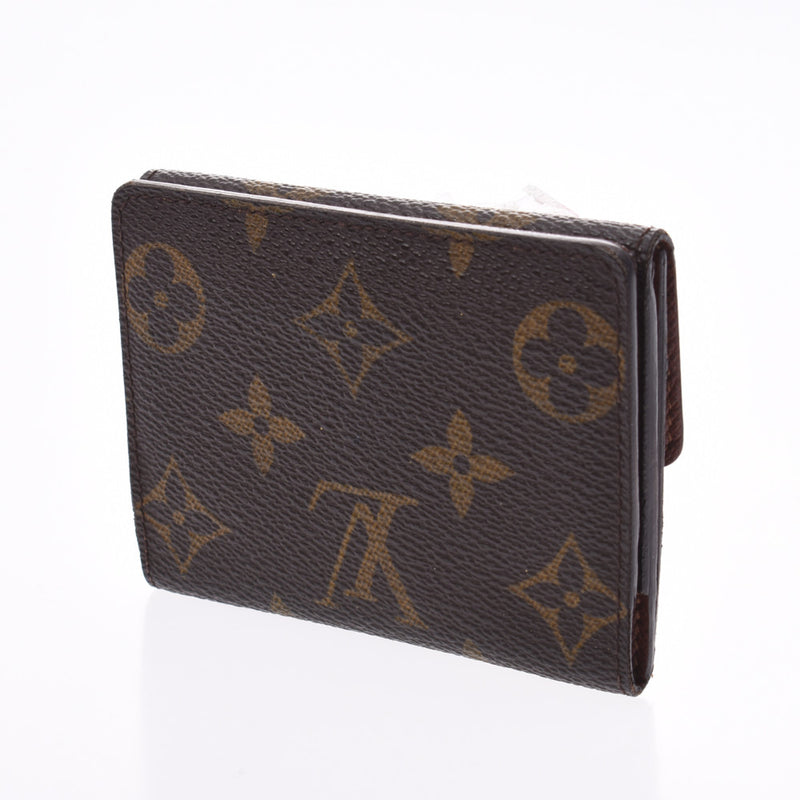 Louis Vuitton Louis Vuitton Monogram Rudlow Supres Brown M61927 UniSex Coin Case AB排名使用Silgrin